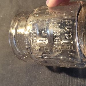 Vintage Pompeian cream jar